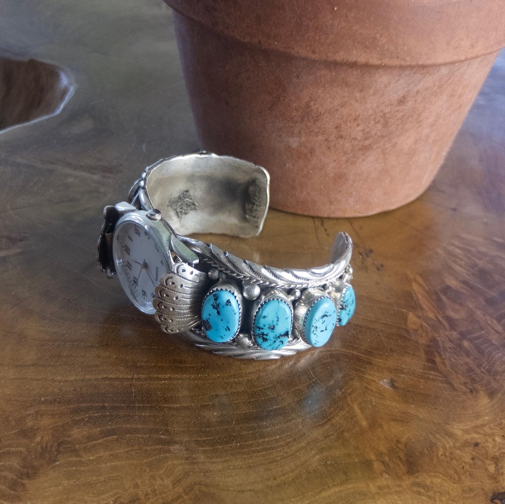 Navajo Turquoise Watch