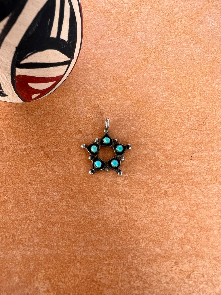 Turquoise Star Pendant